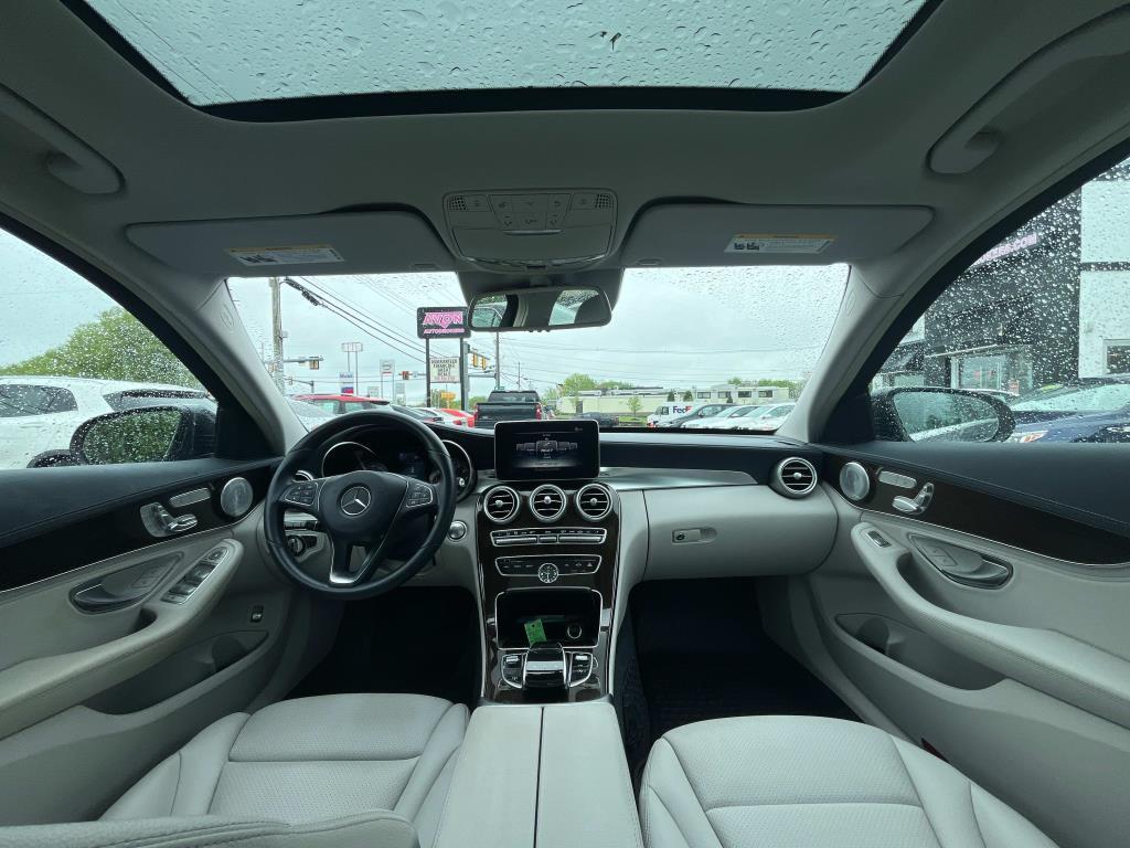 used 2015 Mercedes-Benz C-Class car, priced at $17,450