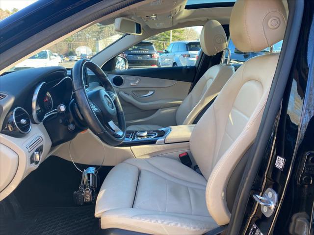 used 2017 Mercedes-Benz C-Class car, priced at $18,888