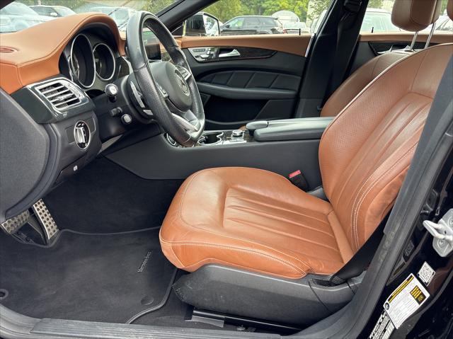 used 2018 Mercedes-Benz CLS 550 car, priced at $37,995