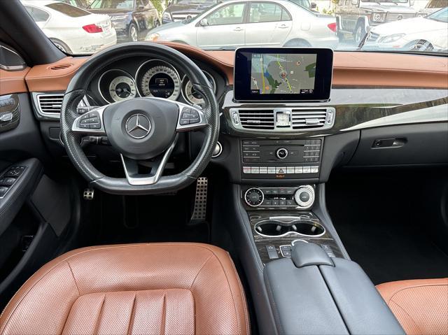 used 2018 Mercedes-Benz CLS 550 car, priced at $37,995