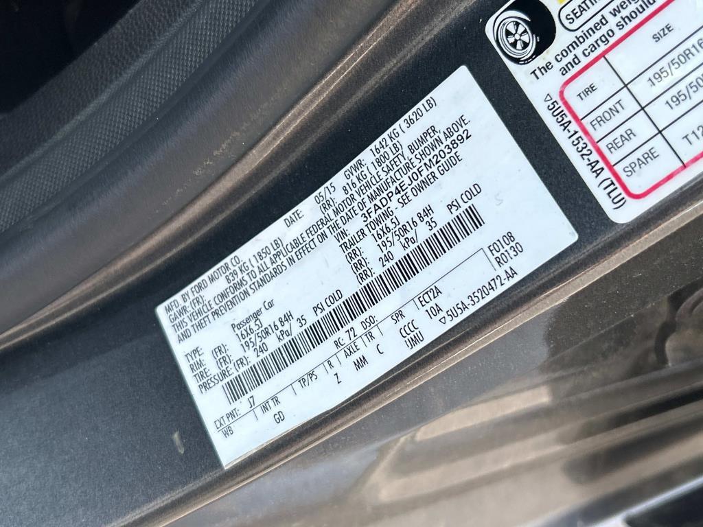 used 2015 Ford Fiesta car, priced at $7,995