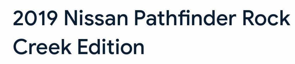 used 2019 Nissan Pathfinder car, priced at $17,385