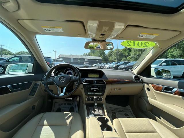 used 2012 Mercedes-Benz C-Class car, priced at $10,495