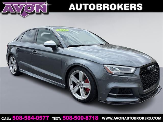 used 2018 Audi S3 car, priced at $27,995