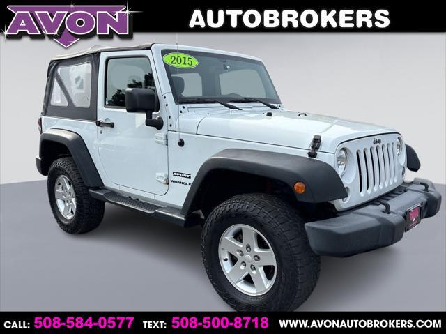 used 2015 Jeep Wrangler car, priced at $15,888