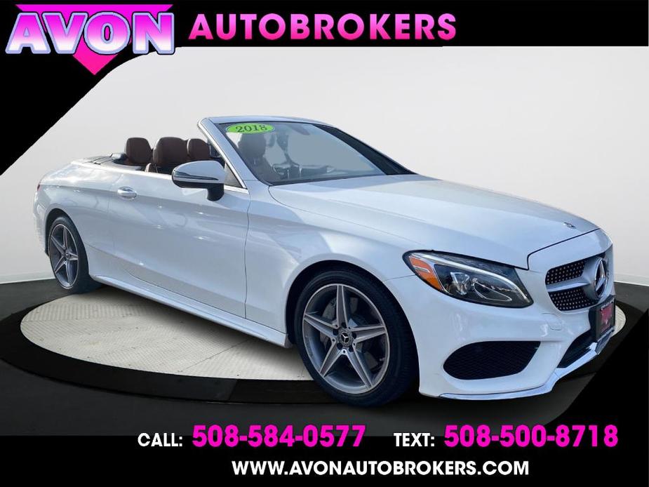 used 2018 Mercedes-Benz C-Class car, priced at $34,888