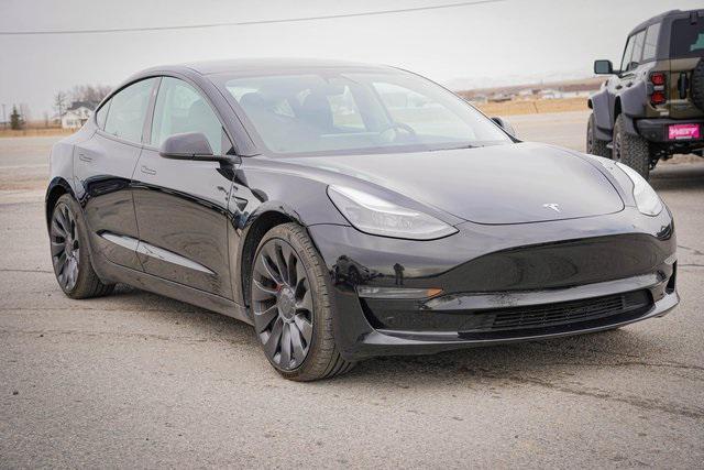 used 2022 Tesla Model 3 car, priced at $32,990