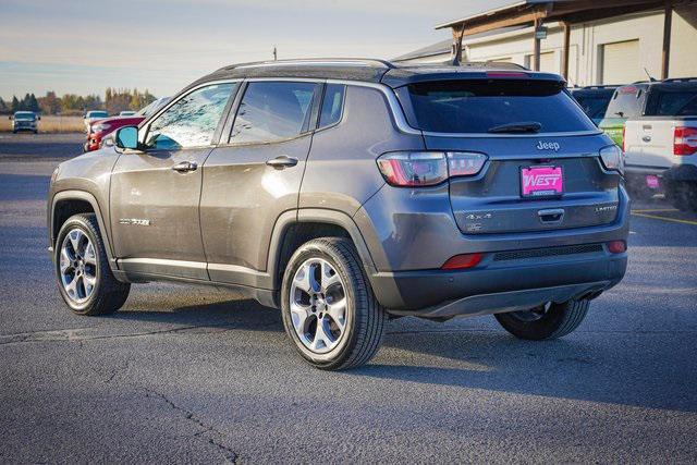 used 2021 Jeep Compass car, priced at $19,190