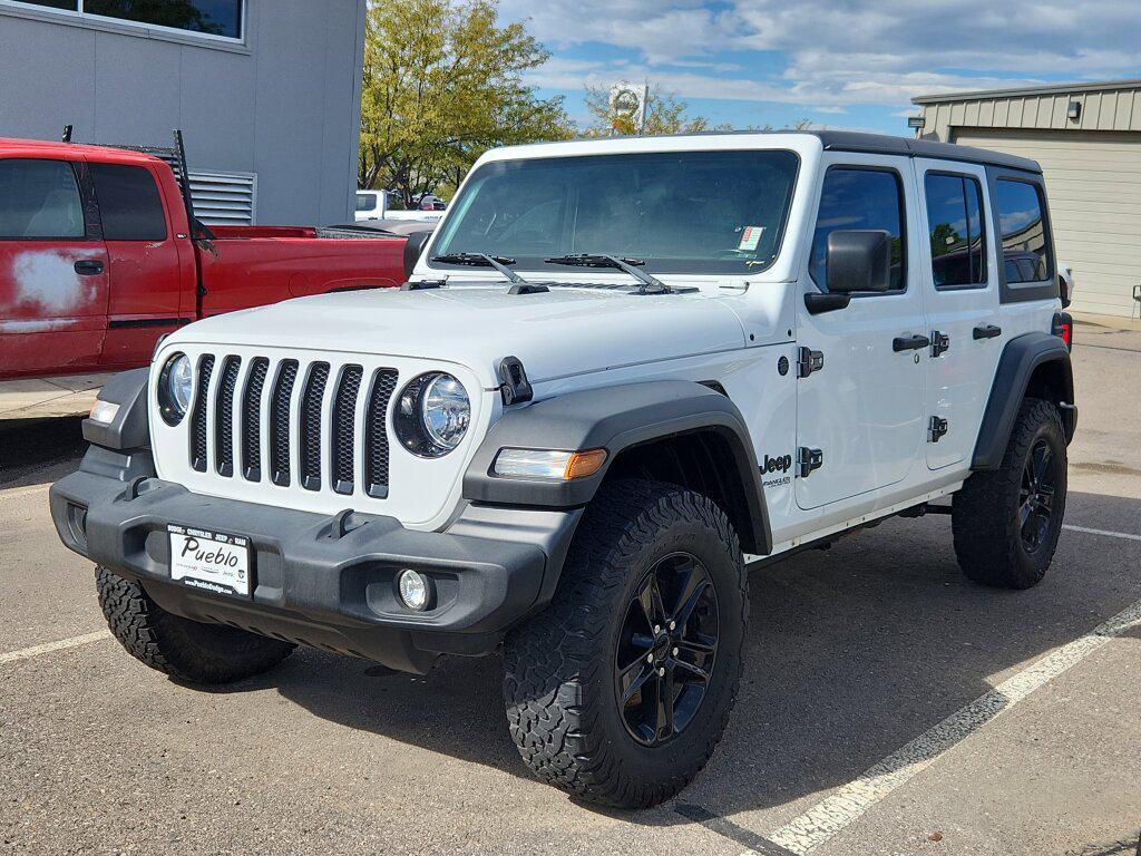 used 2020 Jeep Wrangler Unlimited car, priced at $28,500