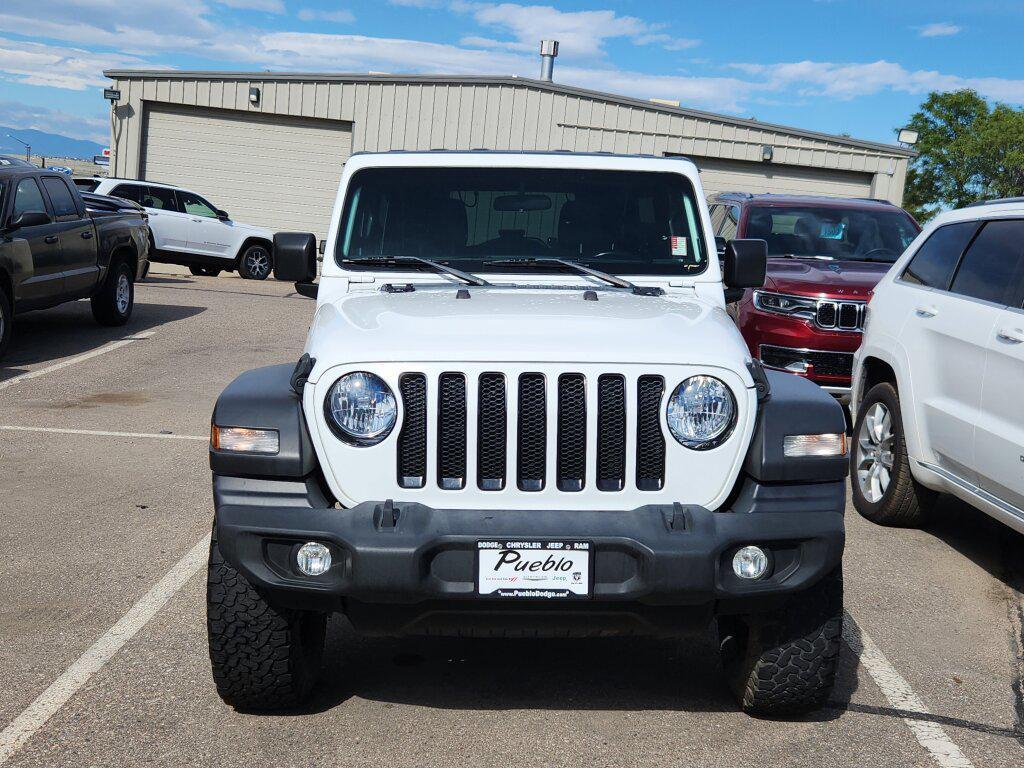 used 2020 Jeep Wrangler Unlimited car, priced at $28,500