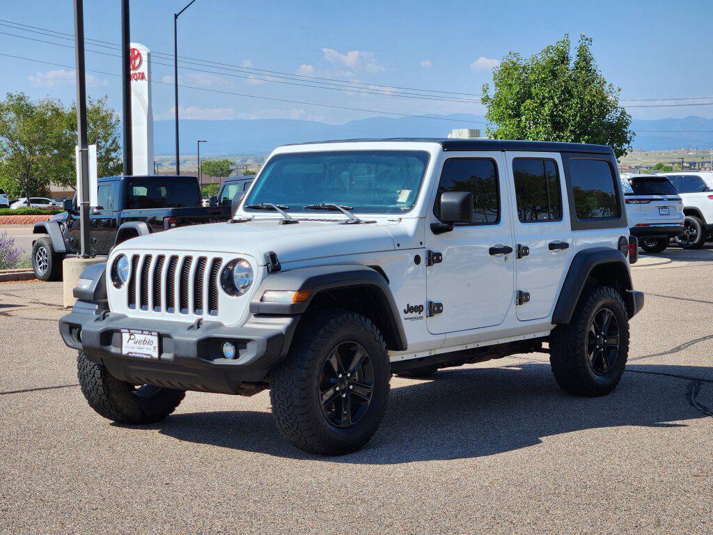 used 2020 Jeep Wrangler Unlimited car, priced at $28,999