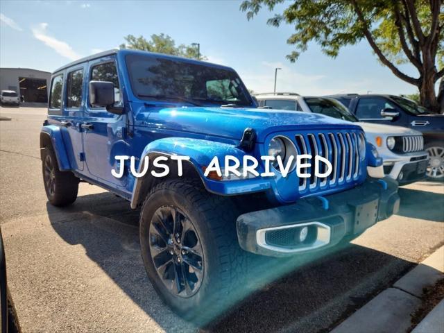 used 2023 Jeep Wrangler 4xe car, priced at $34,999