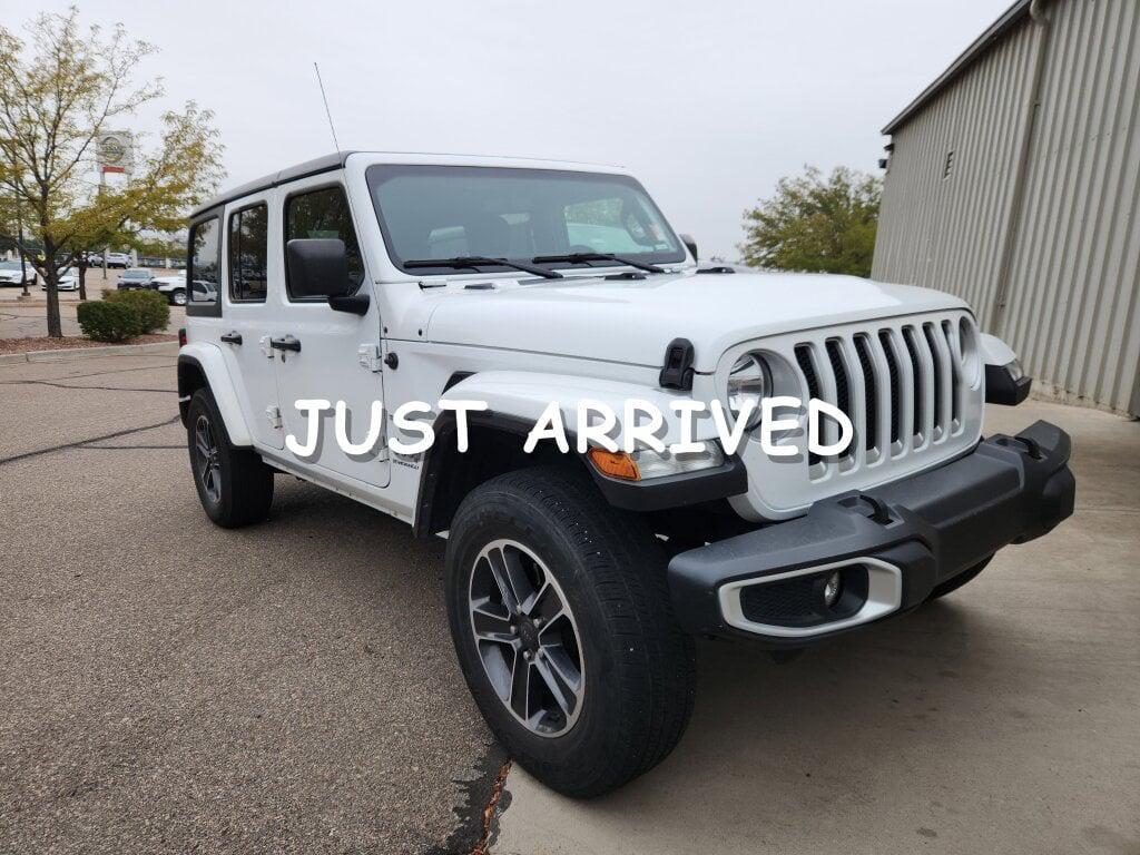 used 2023 Jeep Wrangler car, priced at $34,500