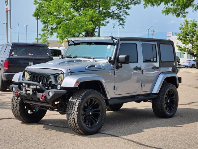 used 2014 Jeep Wrangler Unlimited car, priced at $16,999