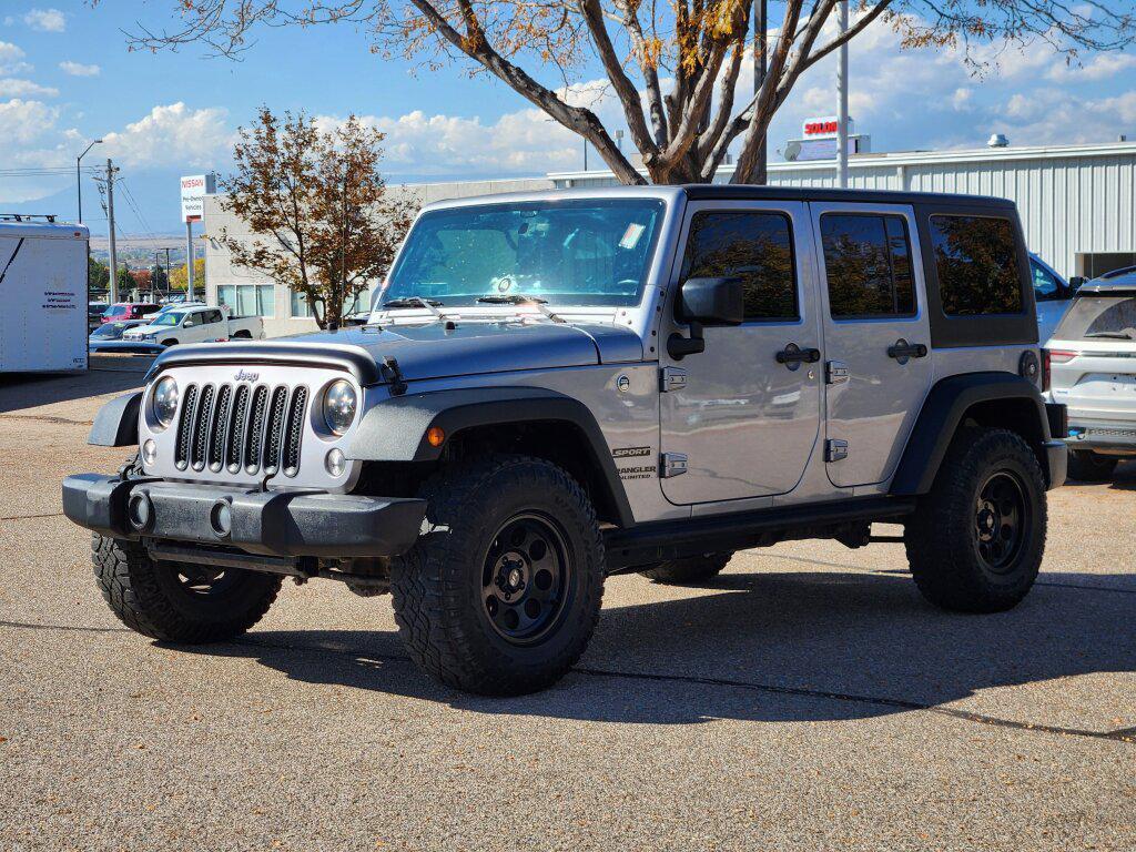used 2016 Jeep Wrangler Unlimited car, priced at $17,500