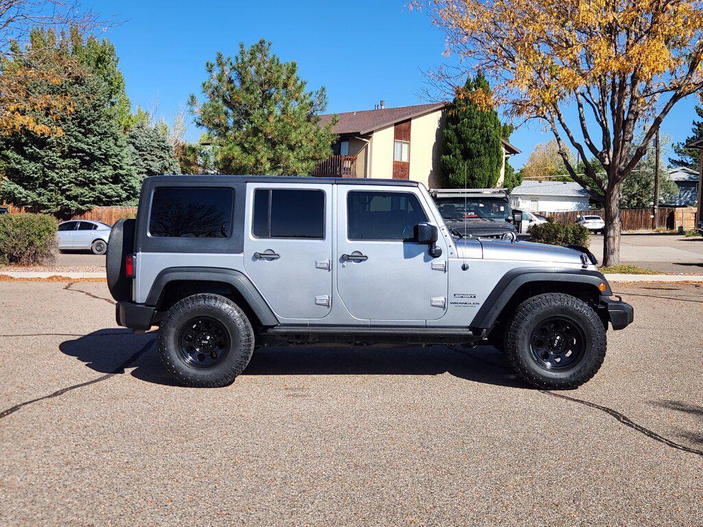 used 2016 Jeep Wrangler Unlimited car, priced at $17,500