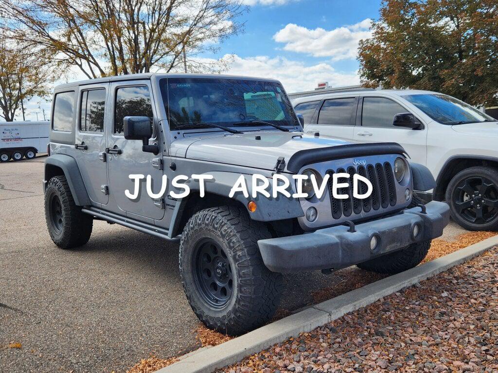 used 2016 Jeep Wrangler Unlimited car, priced at $18,999