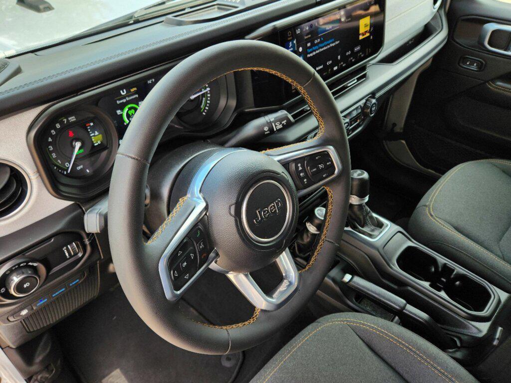 used 2024 Jeep Wrangler 4xe car, priced at $37,500