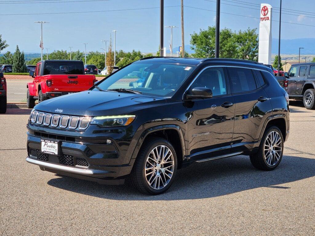used 2022 Jeep Compass car, priced at $23,500