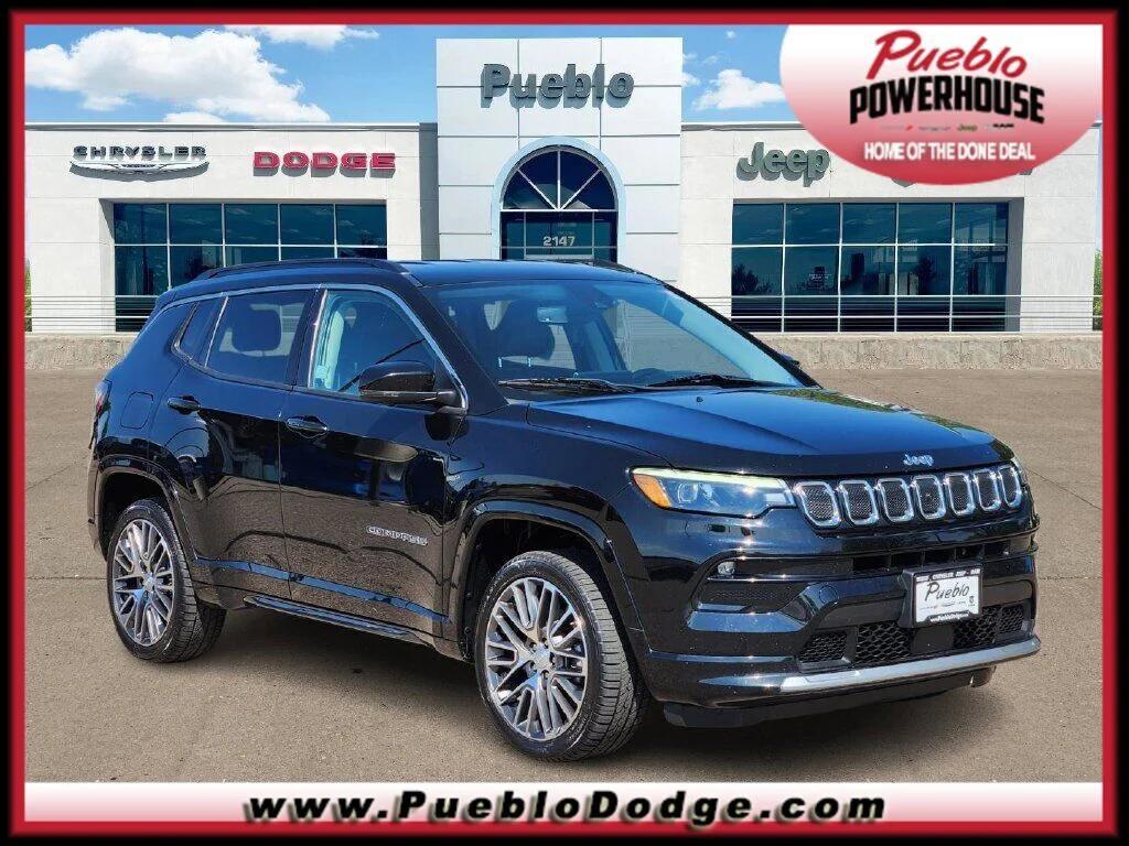 used 2022 Jeep Compass car, priced at $23,500