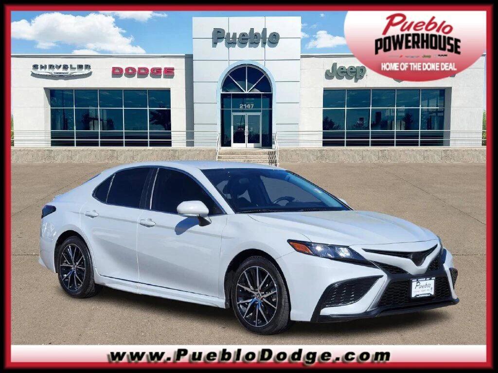 used 2022 Toyota Camry car, priced at $19,500