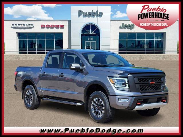 used 2022 Nissan Titan car, priced at $40,500
