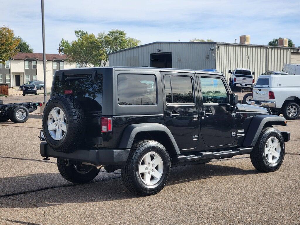 used 2017 Jeep Wrangler Unlimited car, priced at $23,500