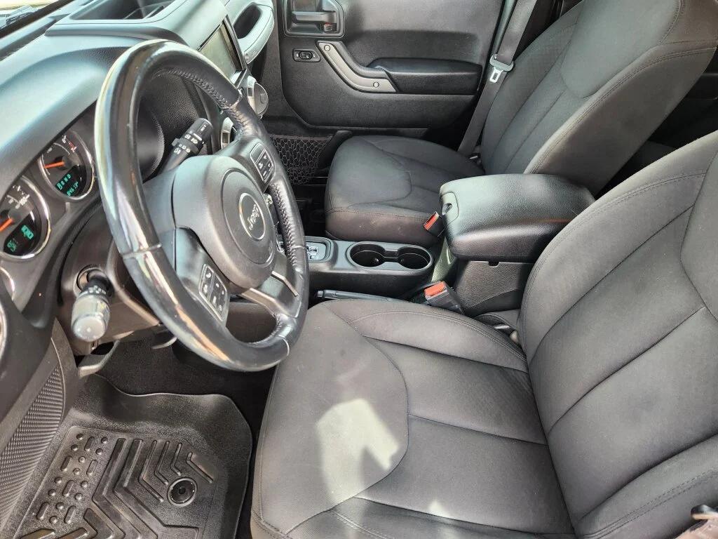 used 2017 Jeep Wrangler Unlimited car, priced at $23,500