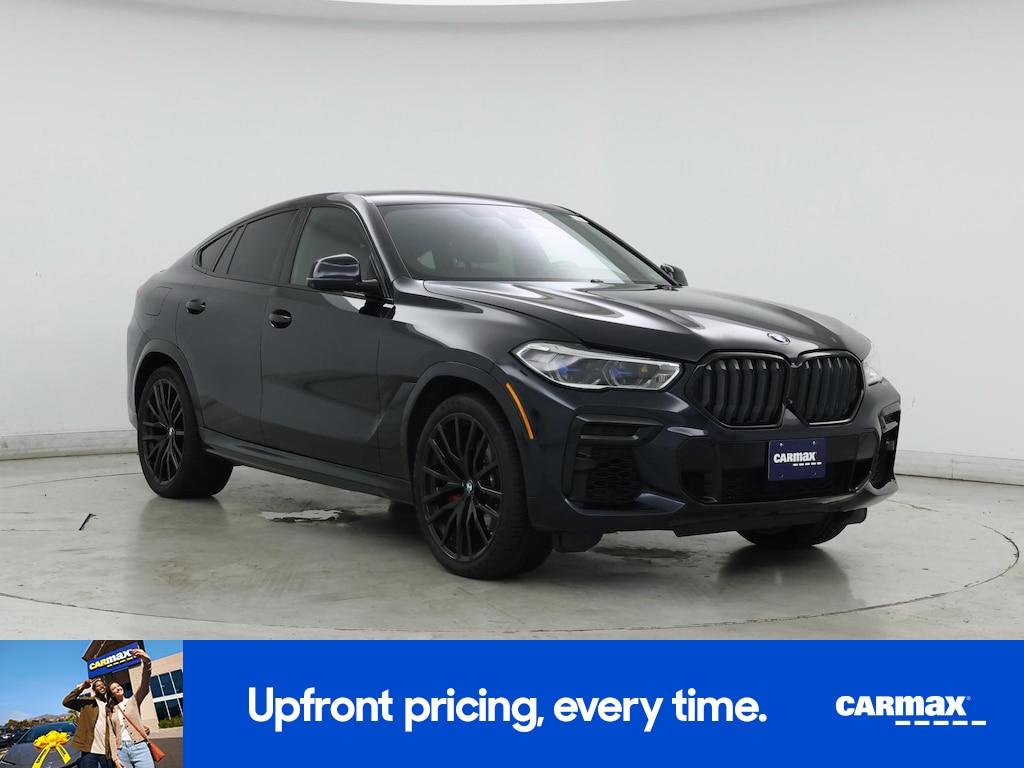 used 2022 BMW X6 car, priced at $58,998