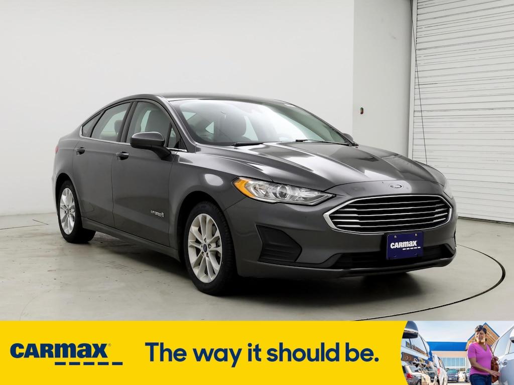 used 2019 Ford Fusion Hybrid car, priced at $17,998