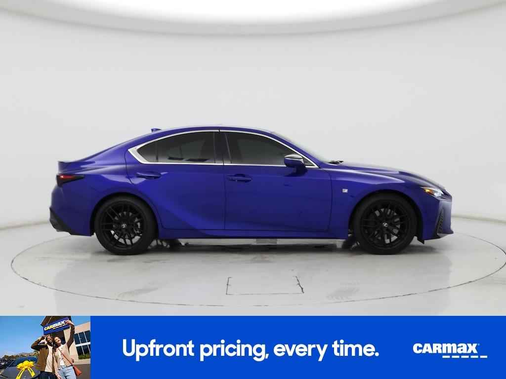 used 2023 Lexus IS 350 car, priced at $46,998