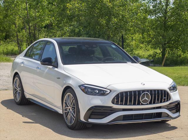 new 2024 Mercedes-Benz AMG C 43 car, priced at $74,450