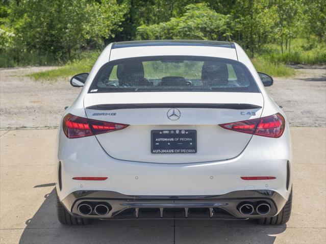 new 2024 Mercedes-Benz AMG C 43 car, priced at $74,450