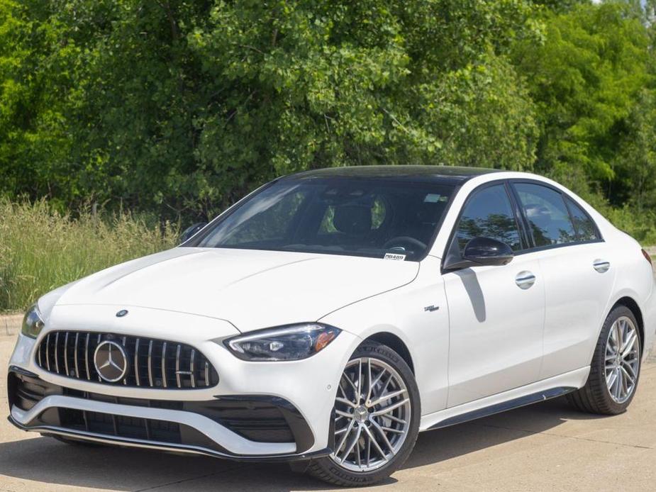 new 2024 Mercedes-Benz AMG C 43 car, priced at $74,450