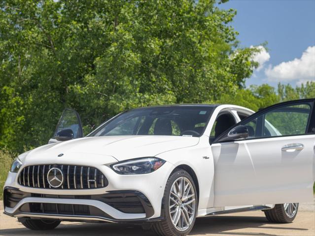 new 2024 Mercedes-Benz AMG C 43 car, priced at $74,450