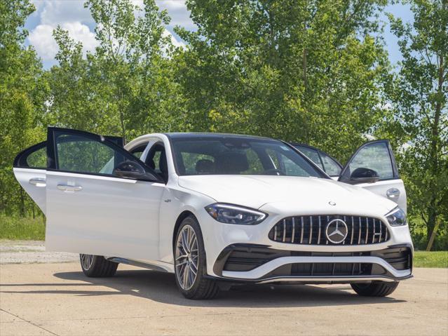 new 2024 Mercedes-Benz AMG C 43 car, priced at $74,450