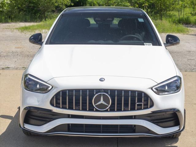 new 2024 Mercedes-Benz AMG C 43 car, priced at $74,450