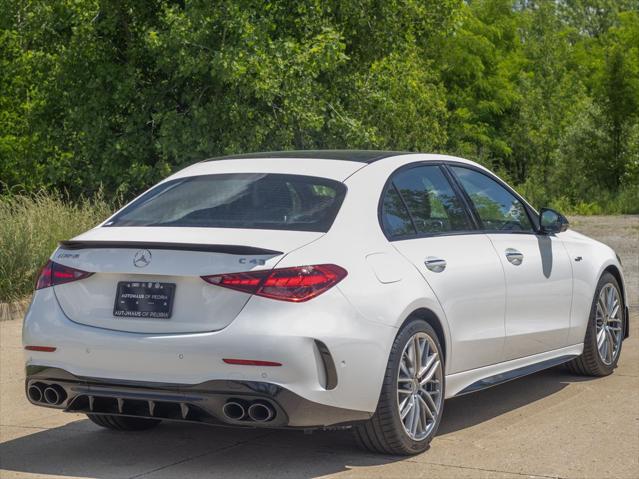 new 2024 Mercedes-Benz AMG C 43 car, priced at $74,450