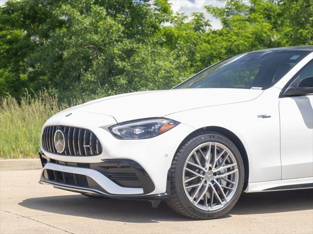 new 2024 Mercedes-Benz AMG C 43 car, priced at $74,450