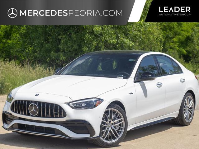 new 2024 Mercedes-Benz AMG C 43 car, priced at $66,526