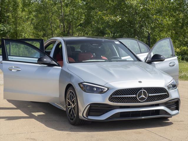 new 2024 Mercedes-Benz C-Class car, priced at $58,000