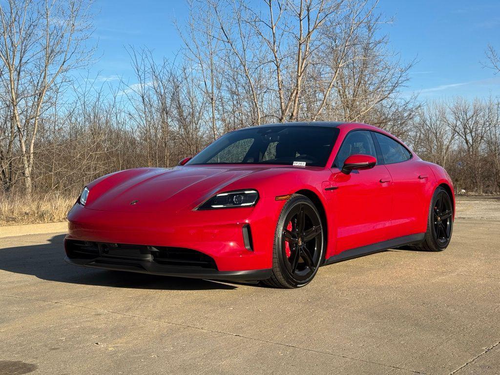 new 2025 Porsche Taycan car, priced at $157,495
