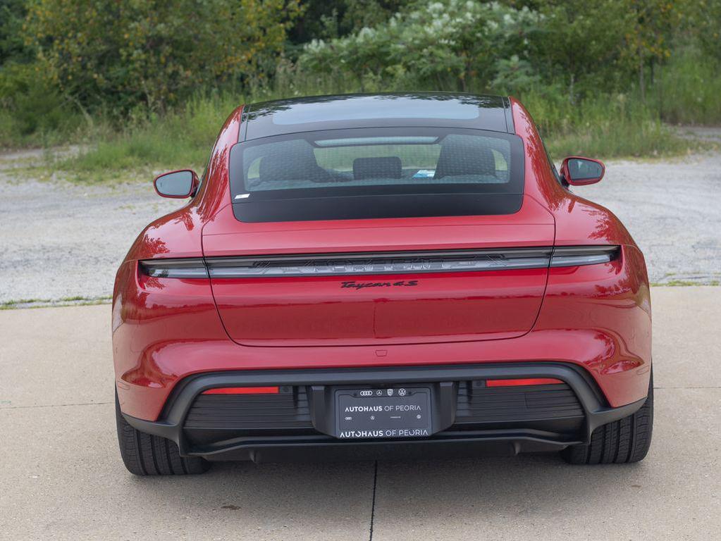 new 2025 Porsche Taycan car, priced at $157,495