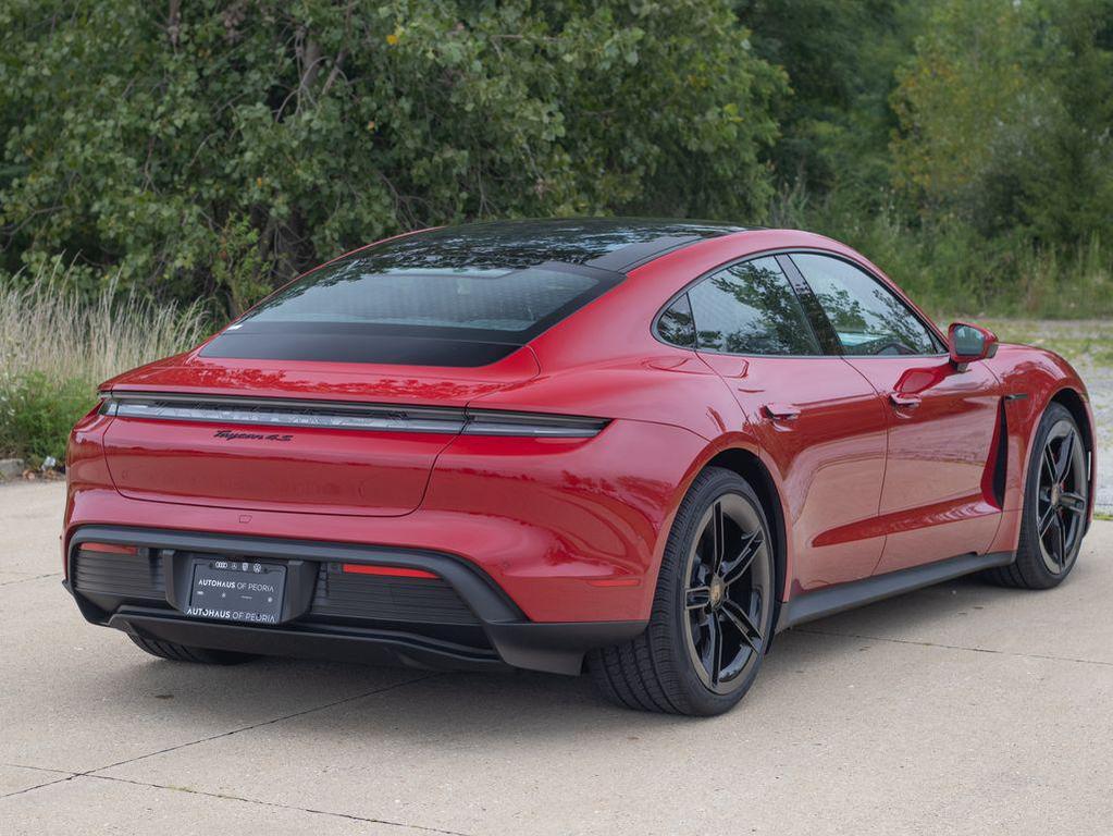 new 2025 Porsche Taycan car, priced at $157,495