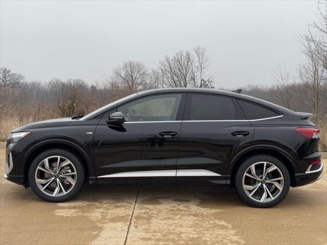 new 2025 Audi Q4 e-tron Sportback car, priced at $65,500