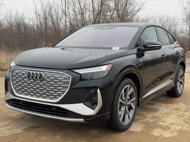 new 2025 Audi Q4 e-tron Sportback car, priced at $65,500