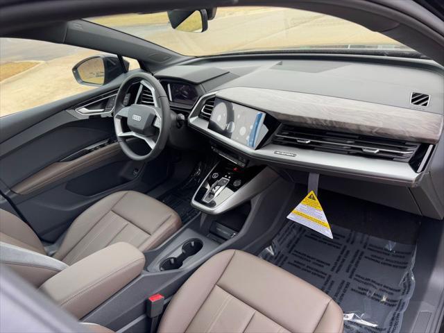 new 2025 Audi Q4 e-tron Sportback car, priced at $62,868