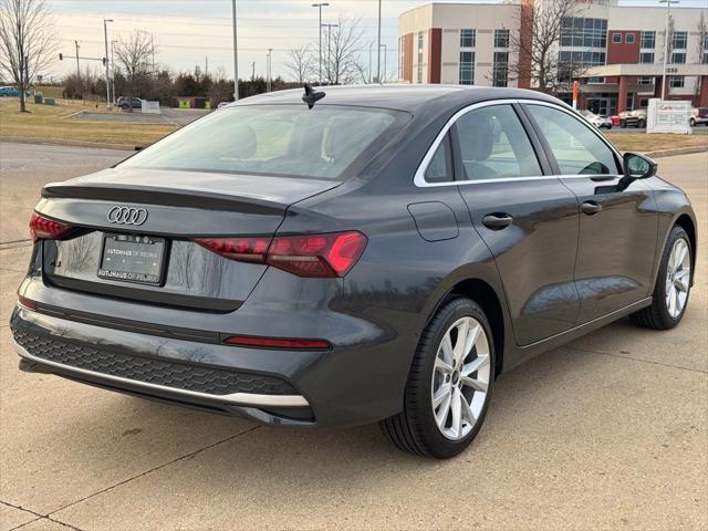 new 2025 Audi A3 car, priced at $41,990