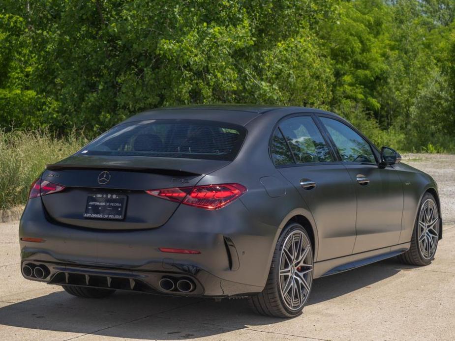 new 2024 Mercedes-Benz AMG C 43 car, priced at $80,325