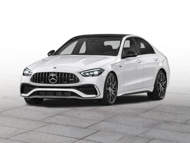 new 2024 Mercedes-Benz AMG C 43 car, priced at $80,325